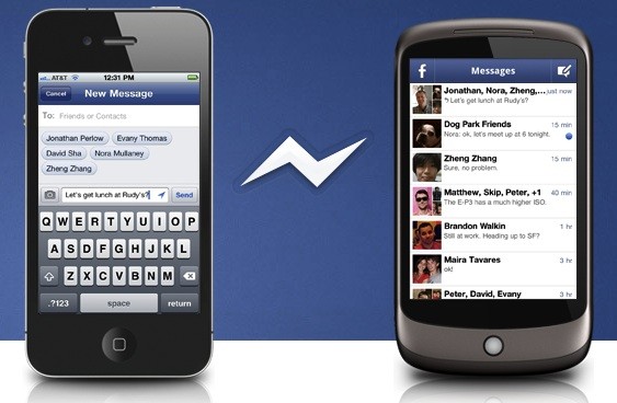 Facebook a lansat aplicaţia Facebook Messenger