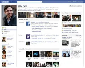 Facebook schimbă profilul