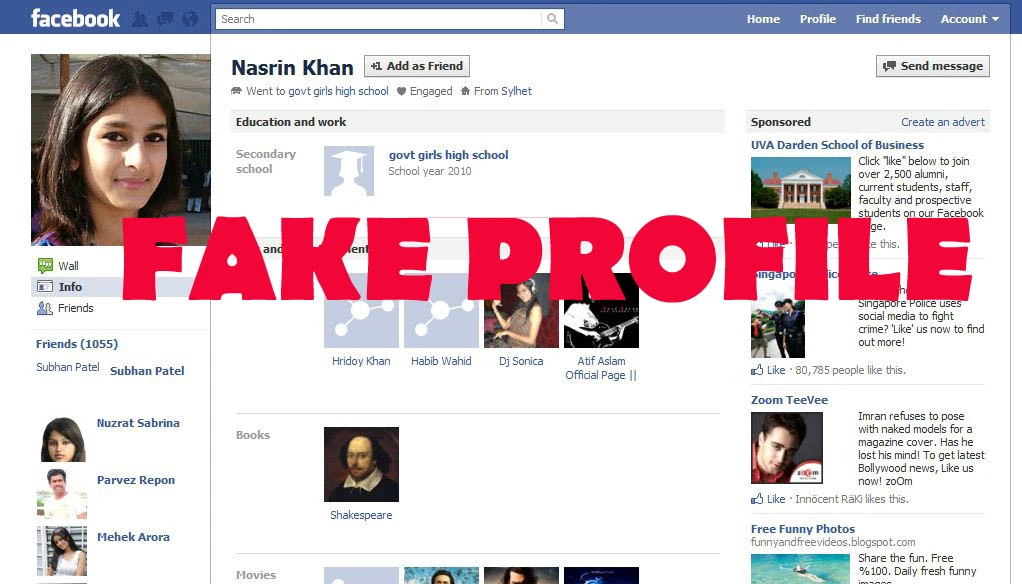 Cum recunoşti un profil de Facebook fals