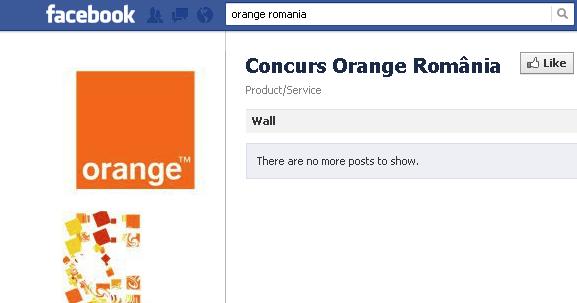ATENŢIE: Concurs fals pe Facebook în numele Orange România