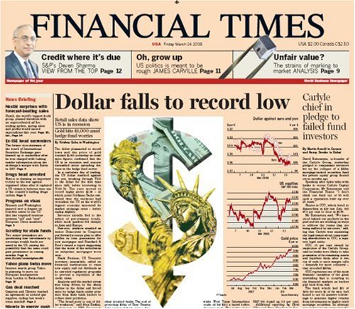 Financial Times: Grupurile media abandonează edițiile printate pe riscul lor