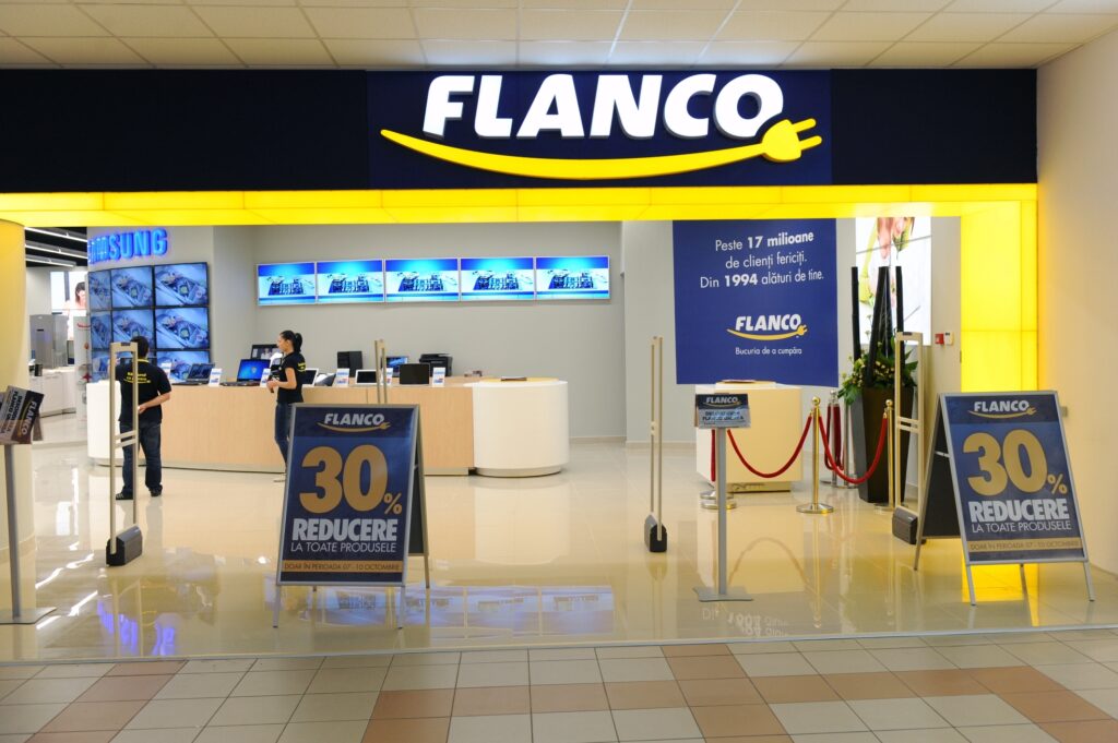 Flanco a investit 750.000 euro în remodelarea magazinului din Sibiu