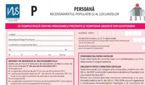 Recensământ semionline pentru bucureşteni, începând de astăzi