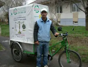 Studiu de caz: Biciclist eco de meserie