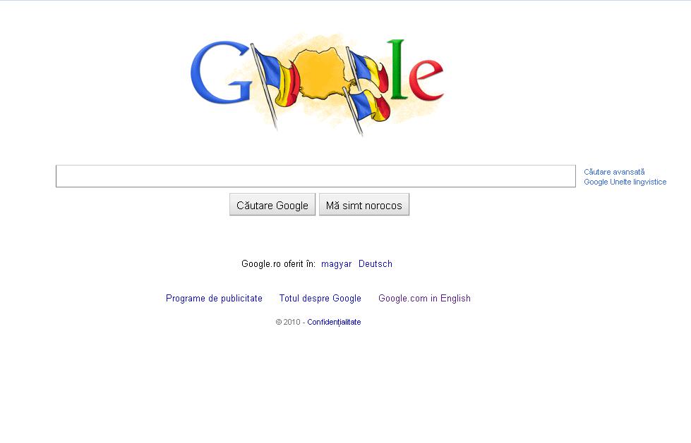Ziua Naţională a României, aniversată de Google