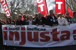 500.000 de demonstranți, așteptați la Madrid