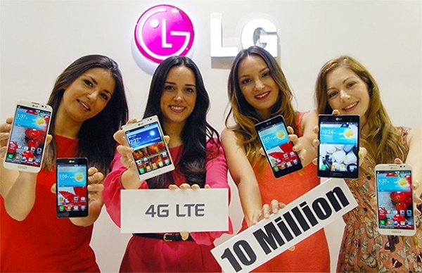 LG a vândut 10 milioane de telefoane 4G la nivel global