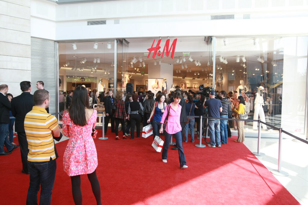 H&M, Zara sau C&A funcţionează ca un magnet pentru atragere de noi chiriaşi