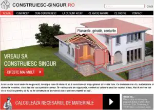 Totul despre construcţia unei case în regie proprie: Un site pentru micii întreprinzători