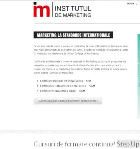 Universitatea București, înrudită de astăzi cu Oxford College of Marketing
