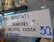 Parlamentarii trebuie să plătească 30 de euro pentru o îngheţată la Roma