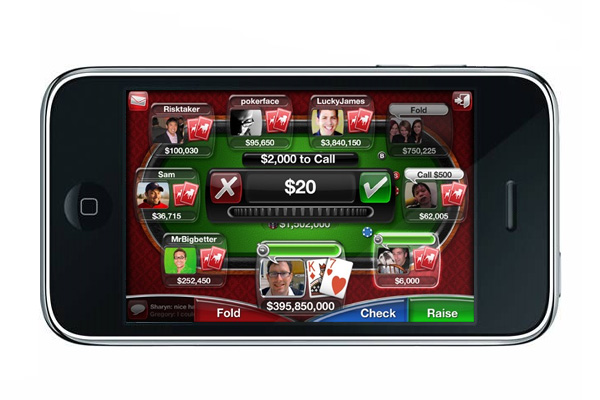 Prima aplicație de poker pe bani reali pentru iPhone