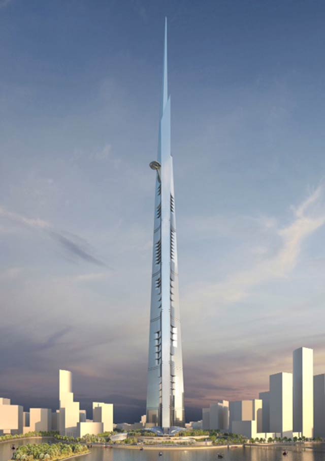 Prima imagine cu clădirea care va depăşi în înălţime Burj Khalifa