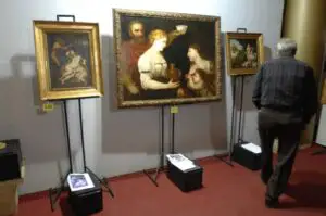 Licitaţia de toamnă a Artmark depășește un milion de euro. „Natură moartă cu narghilea și gutui”, adjudecată pentru 65.000 euro