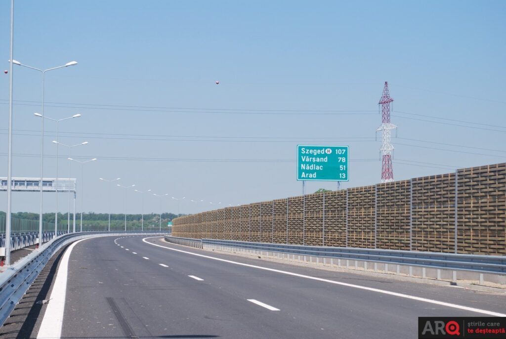 Primii kilometri de autostradă pe care vom putea circula din luna iunie- VIDEO