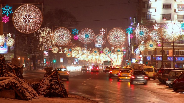 Luminile de sărbători vor fi aprinse în această seară în Bucureşti