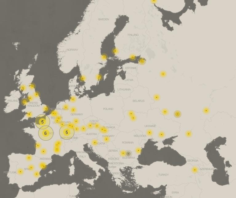 Greenpeace a lansat o hartă on-line interactivă cu toate reactoarele nucleare funcţionale din lume