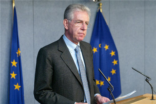 Mario Monti va accepta miercuri funcţia de premier al Italiei