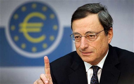 Mario Draghi se aşteaptă la o revenire graduală a economiei zonei euro