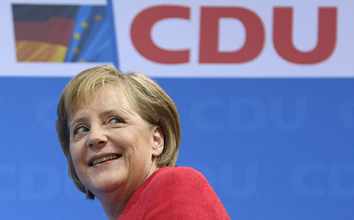 Merkel foloseşte Grecia în campania electorală