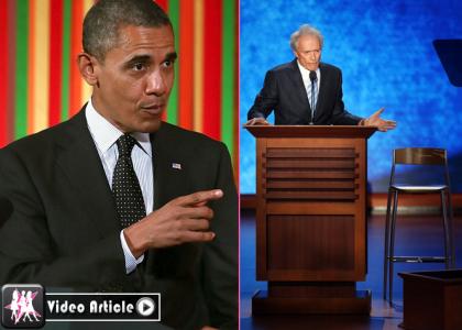 Barack Obama nu este deranjat de criticile lui Clint Eastwood şi se declară , un „mare fan” al acestuia