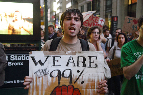 129 de manifestanţi anti Wall Street au fost arestaţi la Boston