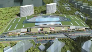 Mall-ul de pe fosta bază sportivă Spartac, relansat într-o formă mai mică cu 40%