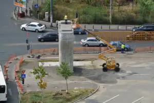 S-au reluat lucrările la Pasajul Mihai Bravu din Capitală