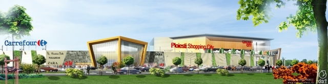 BRD finanţează 40% din investiţia în noul mall de lângă Carrefour Ploieşti