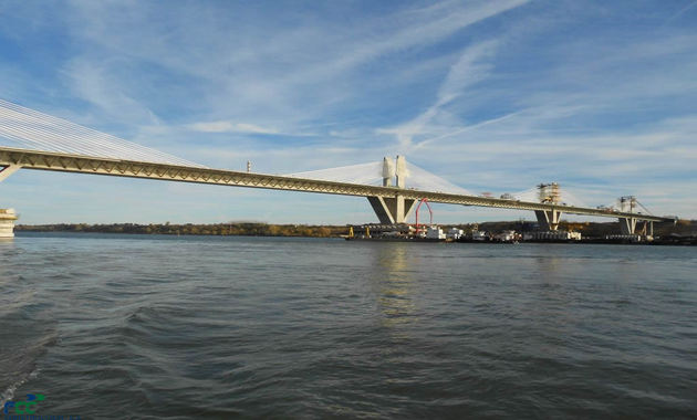 Moment istoric: Cel mai lung pod pe Dunăre va lega România de Bulgaria