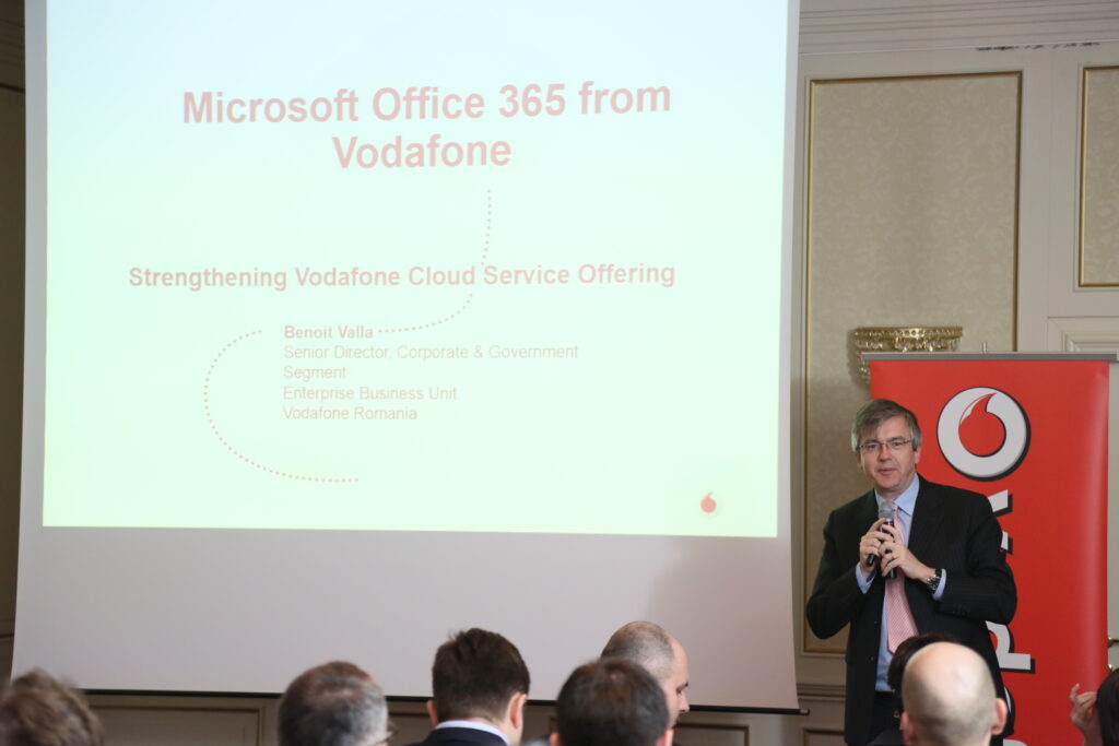Vodafone a lansat Office 365 pentru clienţii business. Abonamentele încep de la 4,09 euro