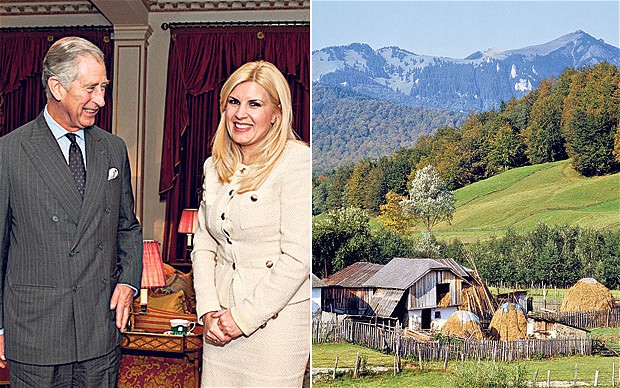 Prințul Charles luptă alături de Elena Udrea pentru a păstra România verde