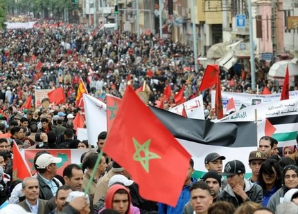 Maroc: începutul manifestaţiilor din Casablanca şi Rabat