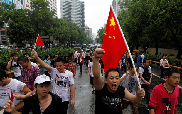 Proteste antijaponeze în China