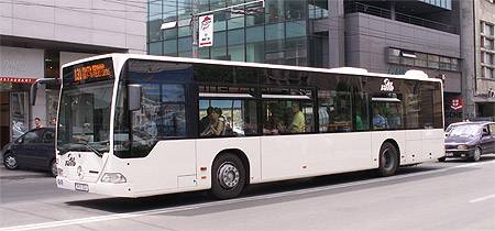 Autobuze Mercedes pe liniile preorăşeneşti