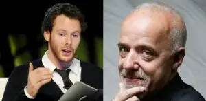 Sean Parker, fostul preşedinte Facebook, faţă în faţă cu Paulo Coelho