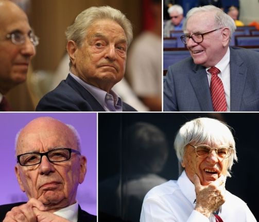 Ce are în comun George Soros cu Rupert Murdoch şi Warren Buffett