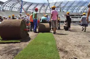 Premierul Emil Boc a verificat stadiul lucrărilor Stadionului Arena din Cluj