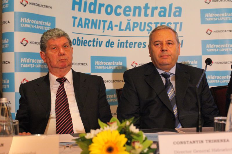 Investitorii pentru hidrocentrala Tarniţa-Lăpuşteşti, selectaţi în ianuarie 2012