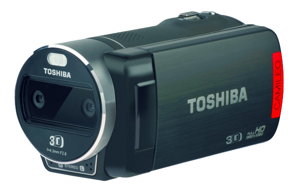 Toshiba a lansat prima sa cameră video care înregistrează 3D