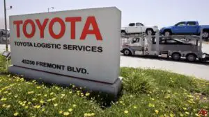 Toyota a căzut de pe locul unu pe locul trei în topul celor mai mari constructori auto din lume