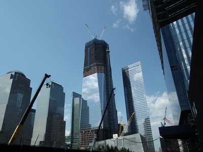 VIDEO: World Trade Center va întrece luni înălţimea Empire State Building