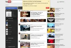 Noul design al YouTube, în avanpremieră